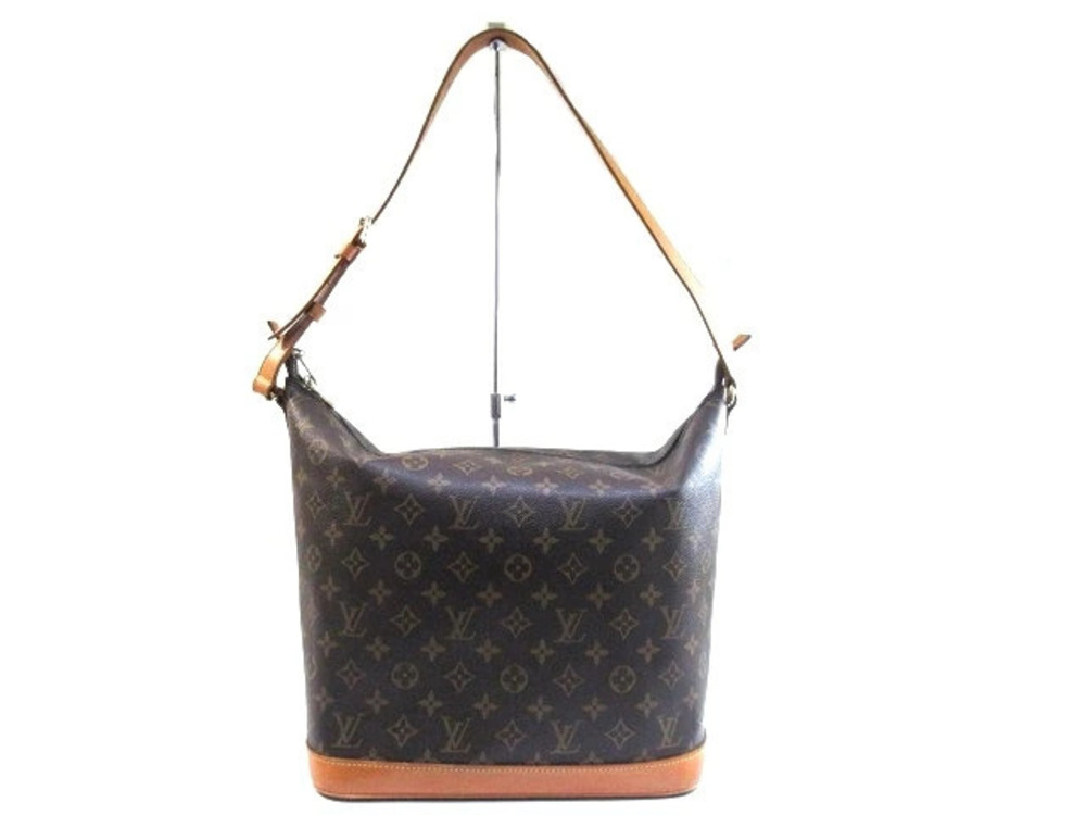 Louis Vuitton Monogram Stone Shoulder Bag Sharon Amfar Three Brown